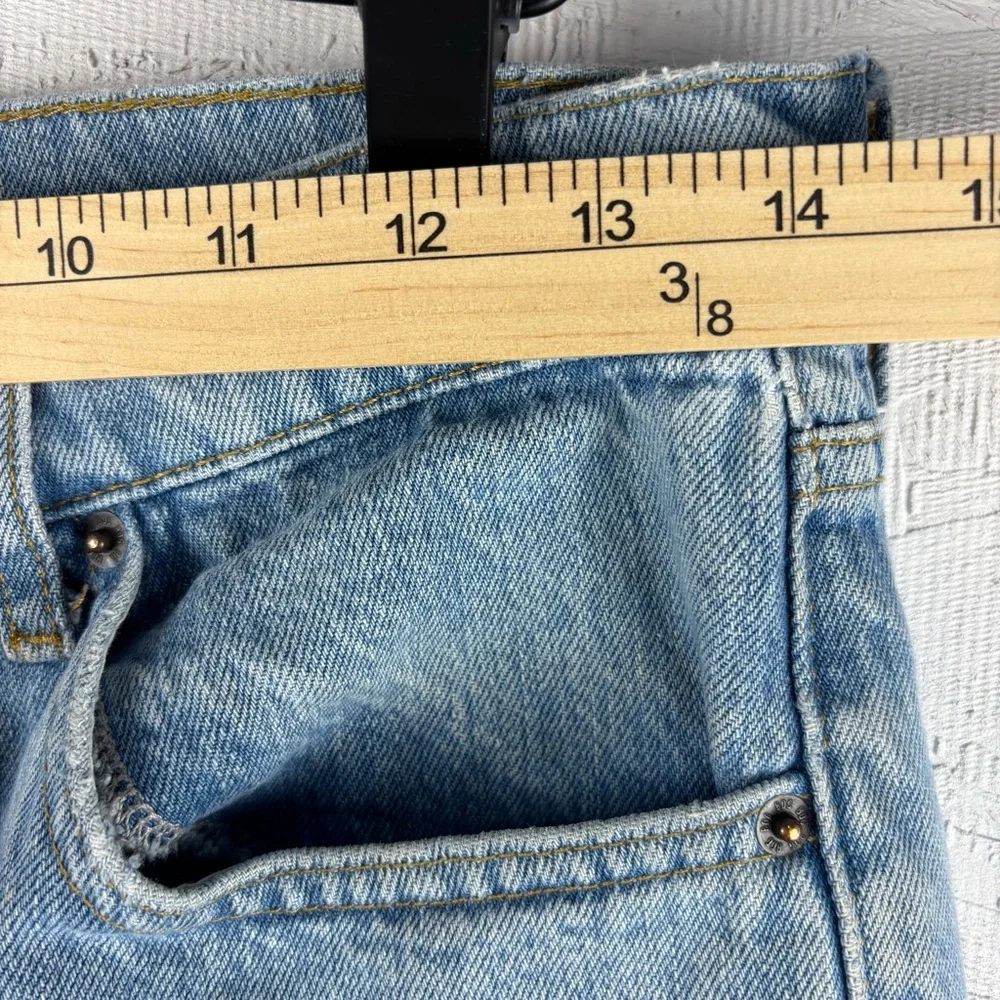 BDG Urban Outfitters Pax Two-Tone Blue Denim Jeans High Rise 90s Sz 29 - Picture 7 of 12